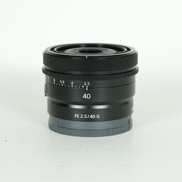 SONY FE 40mm F2.5 G SEL40F25G SONY FE 40mm F2.5 G SEL40F25G