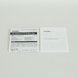 SIGMA 18-50mm F2.8 DC DN｜Contemporary [ソニーE用]