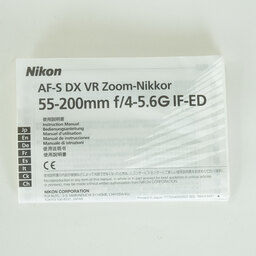 Nikon AF-S DX VR Zoom-Nikkor 55-200mm F4-5.6G IF-ED Nikon AF-S DX VR Zoom-Nikkor 55-200mm F4-5.6G IF-ED