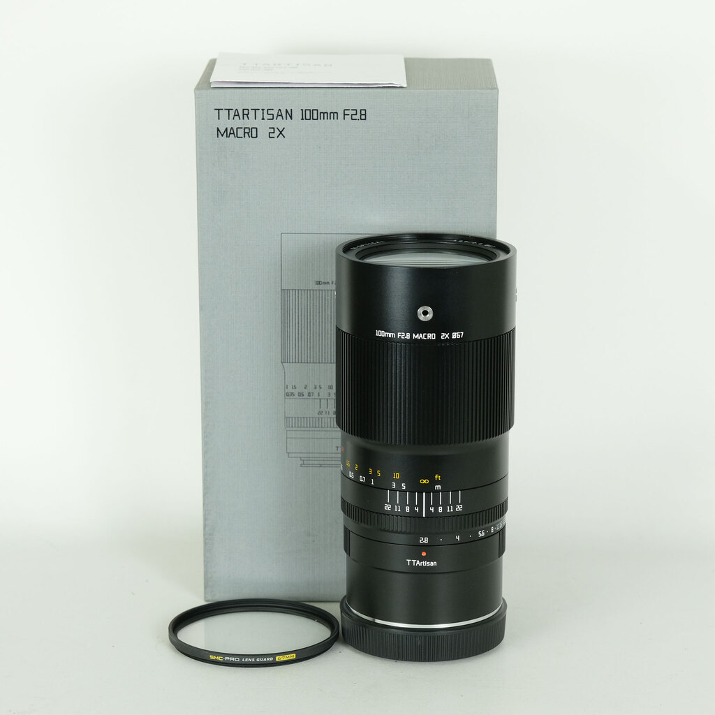 銘匠光学 TTArtisan T&S 100mm F2.8 MACRO 2X (キヤノンRF用) ブラック