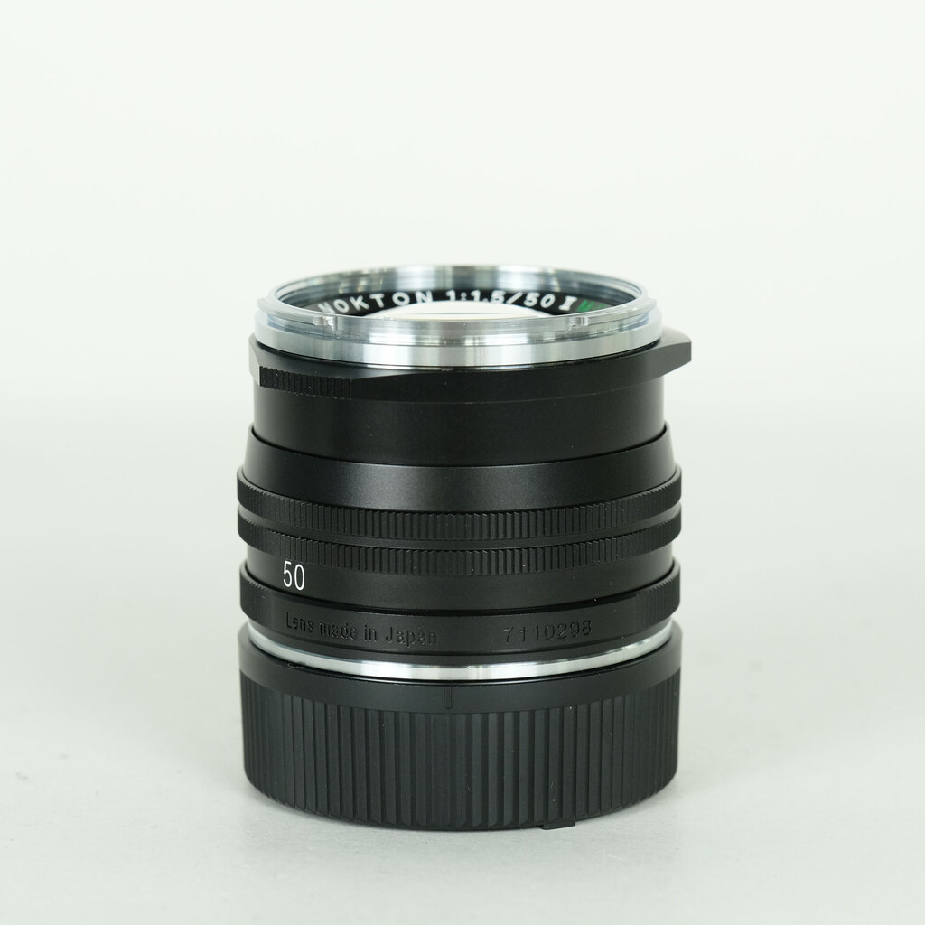 コシナ フォクトレンダー NOKTON Vintage Line 50mm F1.5 Aspherical II VM ブラック MC