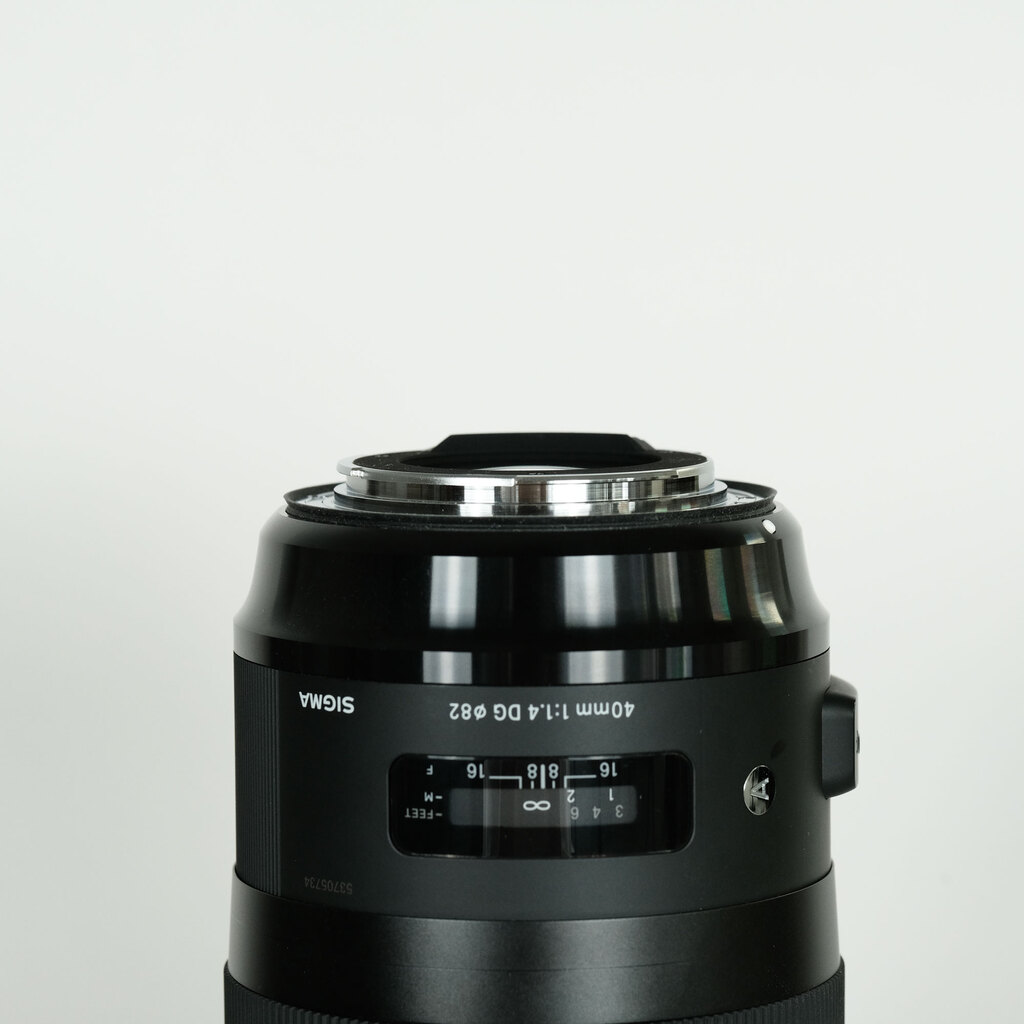 SIGMA 40mm F1.4 DG HSM｜Art [キヤノンEF用]