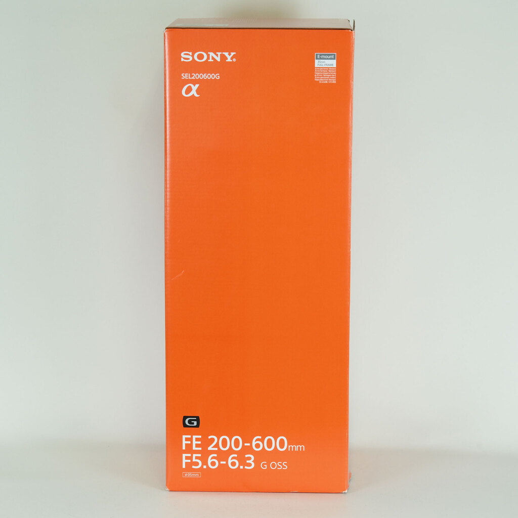 SONY FE 200-600mm F5.6-6.3 G OSS SEL200600G