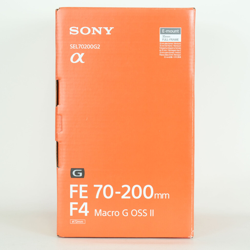 SONY FE70-200mm F4 Macro G OSS II SEL70200G2