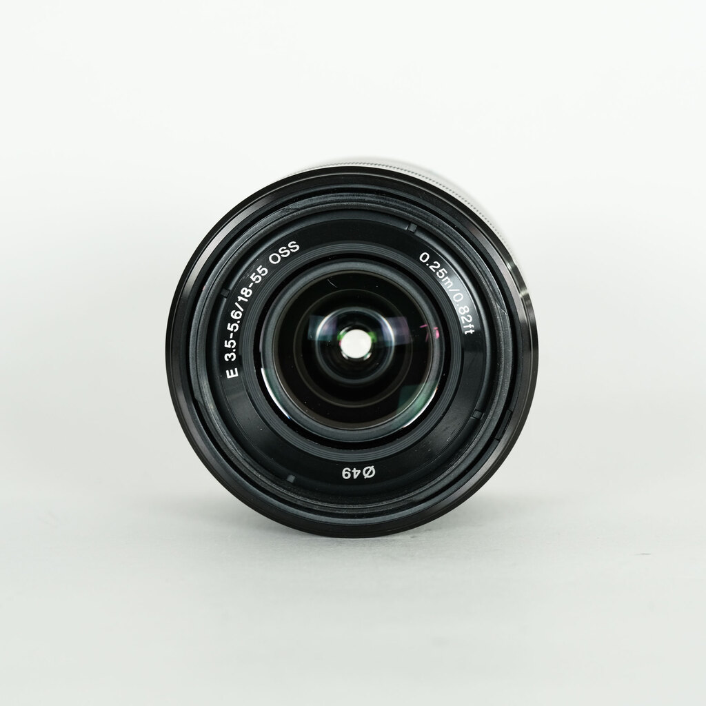 SONY E 18-55mm F3.5-5.6 OSS SEL1855 ブラック