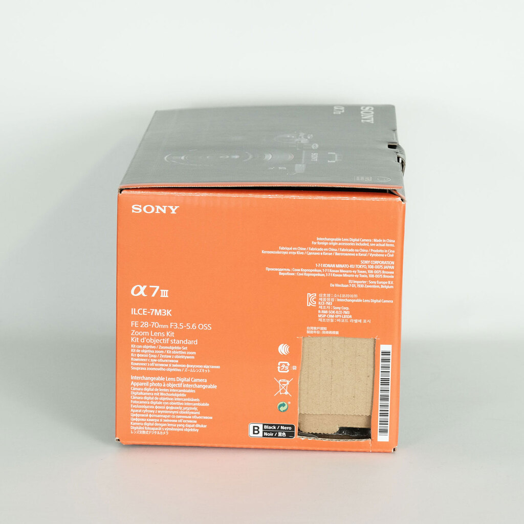 SONY α7 III（ILCE-7M3）