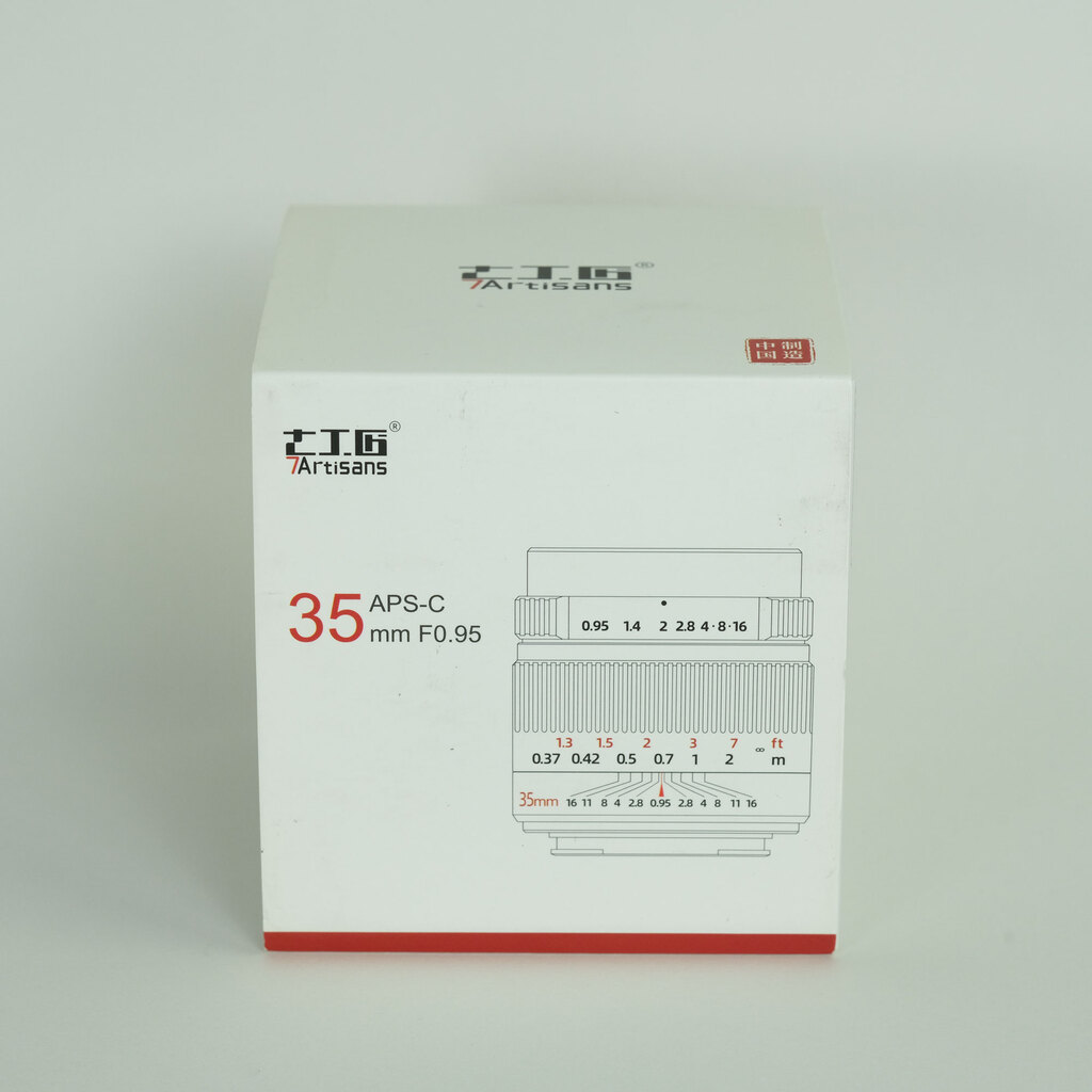 七工匠 7Artisans 35mm F0.95 (フジフイルムX用) ブラック