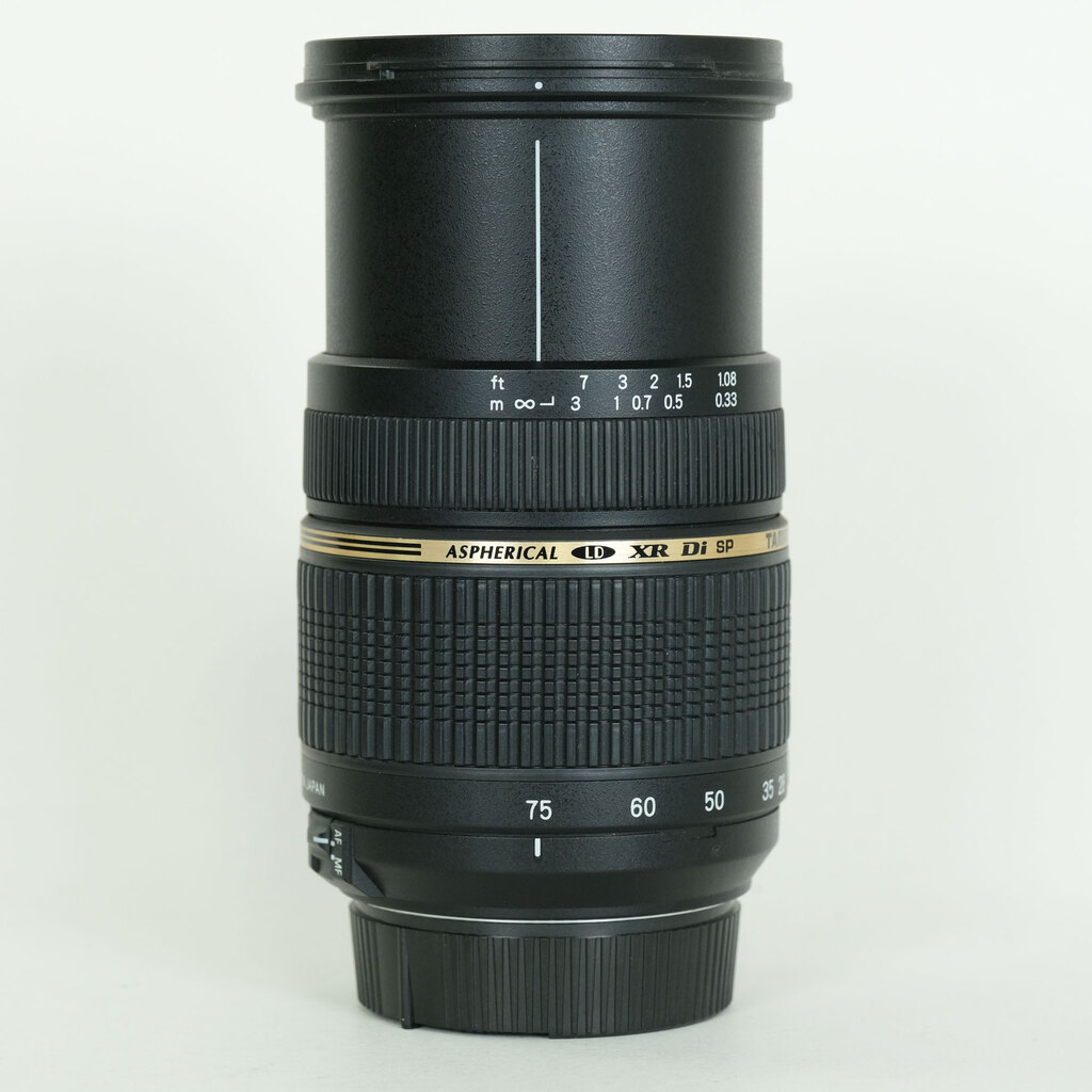 TAMRON SP 28-75mm F2.8 XR Di LD ASPH [IF] Macro/Model A09NII(ニコンF用)   【AFモーター内蔵】