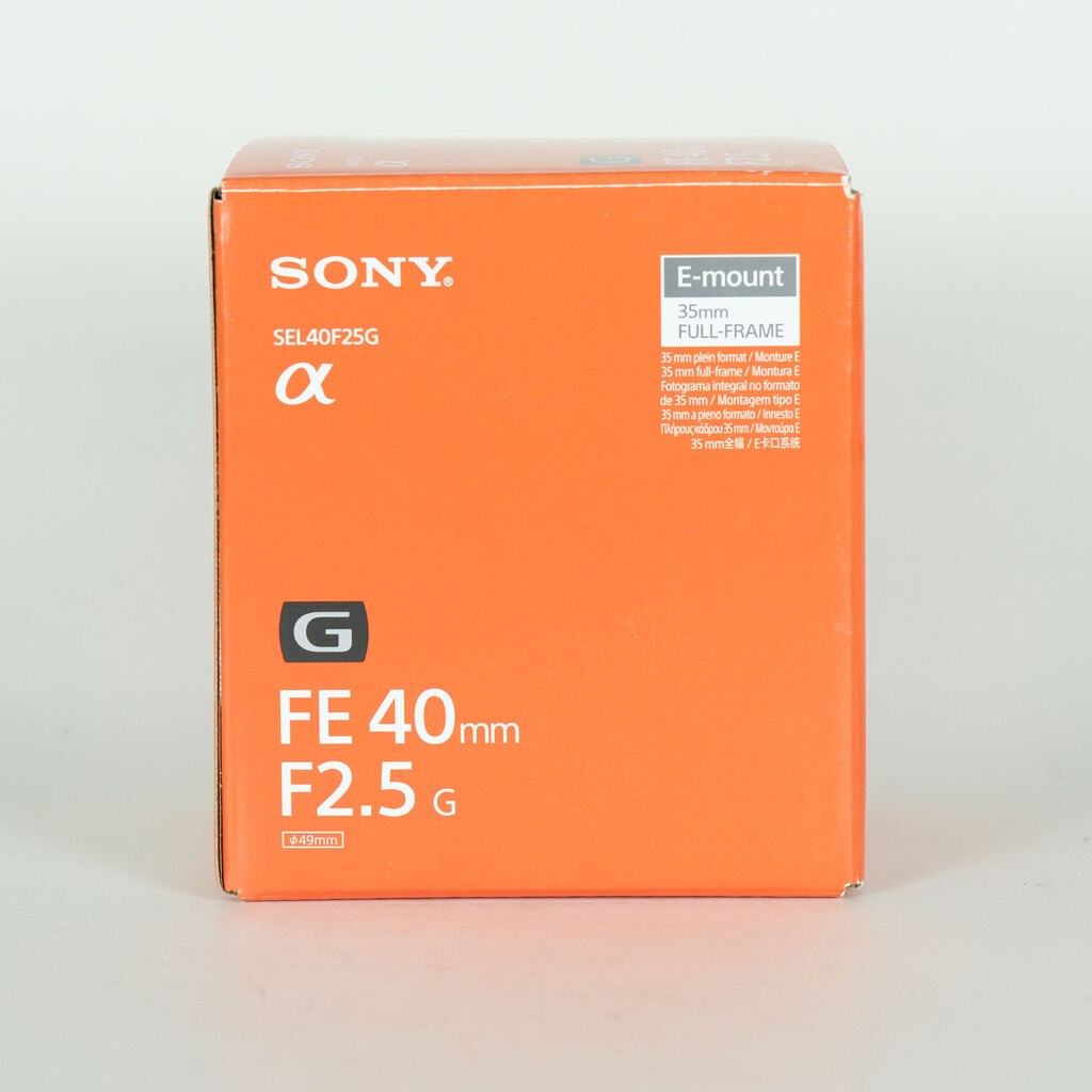 SONY FE 40mm F2.5 G SEL40F25Gの出品 | ONE SCENE（ワンシーン）