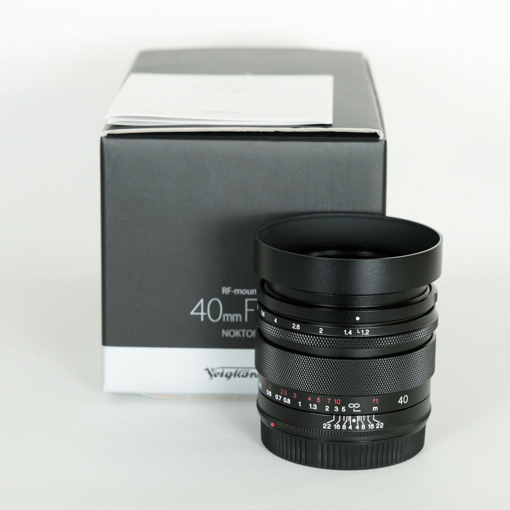 Voigtlander NOKTON 40mm F1.2 Aspherical [キヤノンRF用]