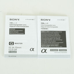 SONY FE 24-70mm F2.8 GM SEL2470GM