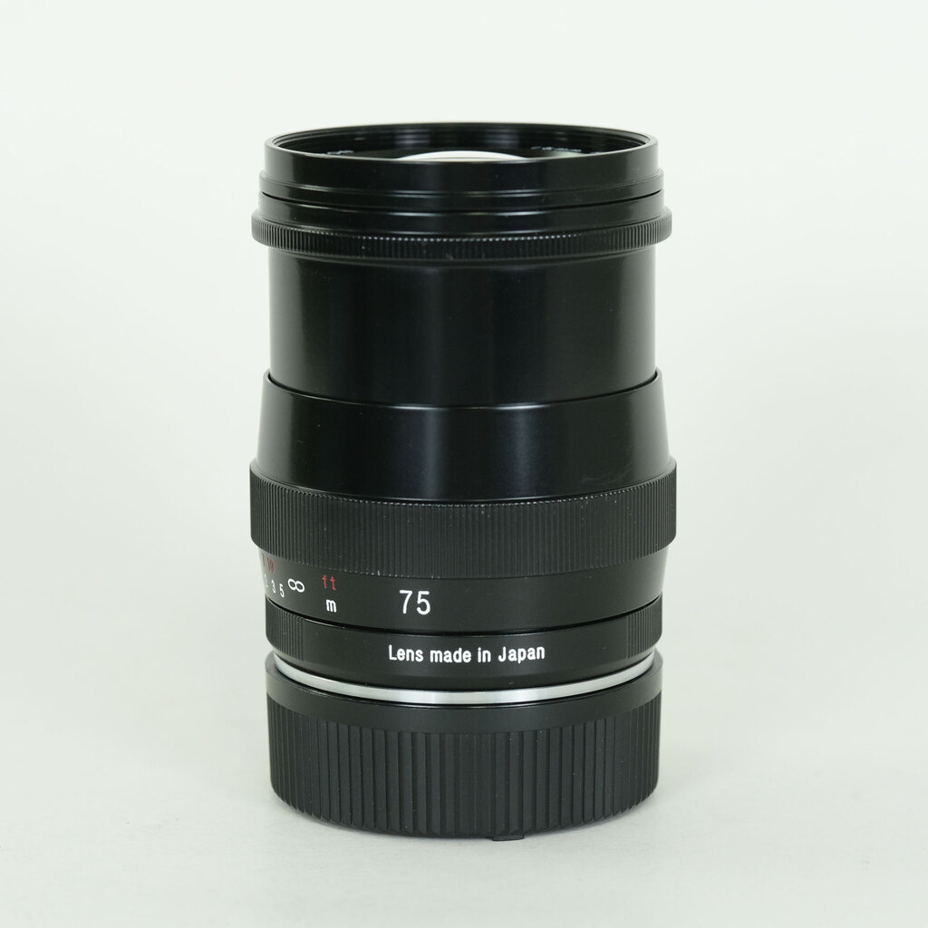 コシナ フォクトレンダー ULTRON 75mm F1.9 SC シングルコート ブラックペイント ライカM用
