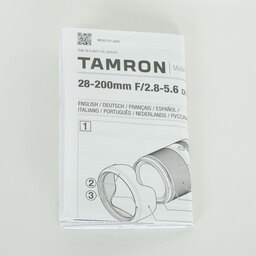 TAMRON 28-200mm F/2.8-5.6 Di III RXD (Model A071) [ソニーE用]