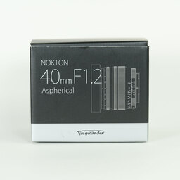 Voigtlander NOKTON 40mm F1.2 Aspherical SE E-mount (ソニーE用) Voigtlander NOKTON 40mm F1.2 Aspherical SE E-mount (ソニーE用)