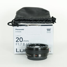 Panasonic LUMIX G 20mm F1.7 ASPH. H-H020