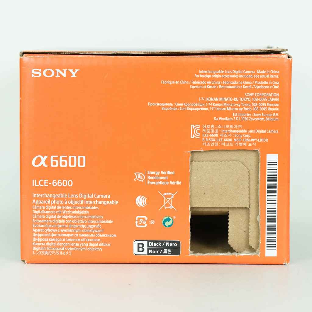 SONY α6600（ILCE-6600）