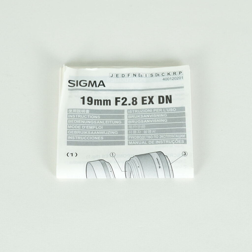 SIGMA 19mm F2.8 EX DN [マイクロフォーサーズ用]の出品 | ONE SCENE