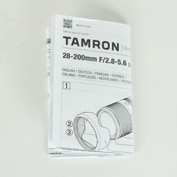 TAMRON 28-200mm F/2.8-5.6 Di III RXD (Model A071) [ソニーE用]