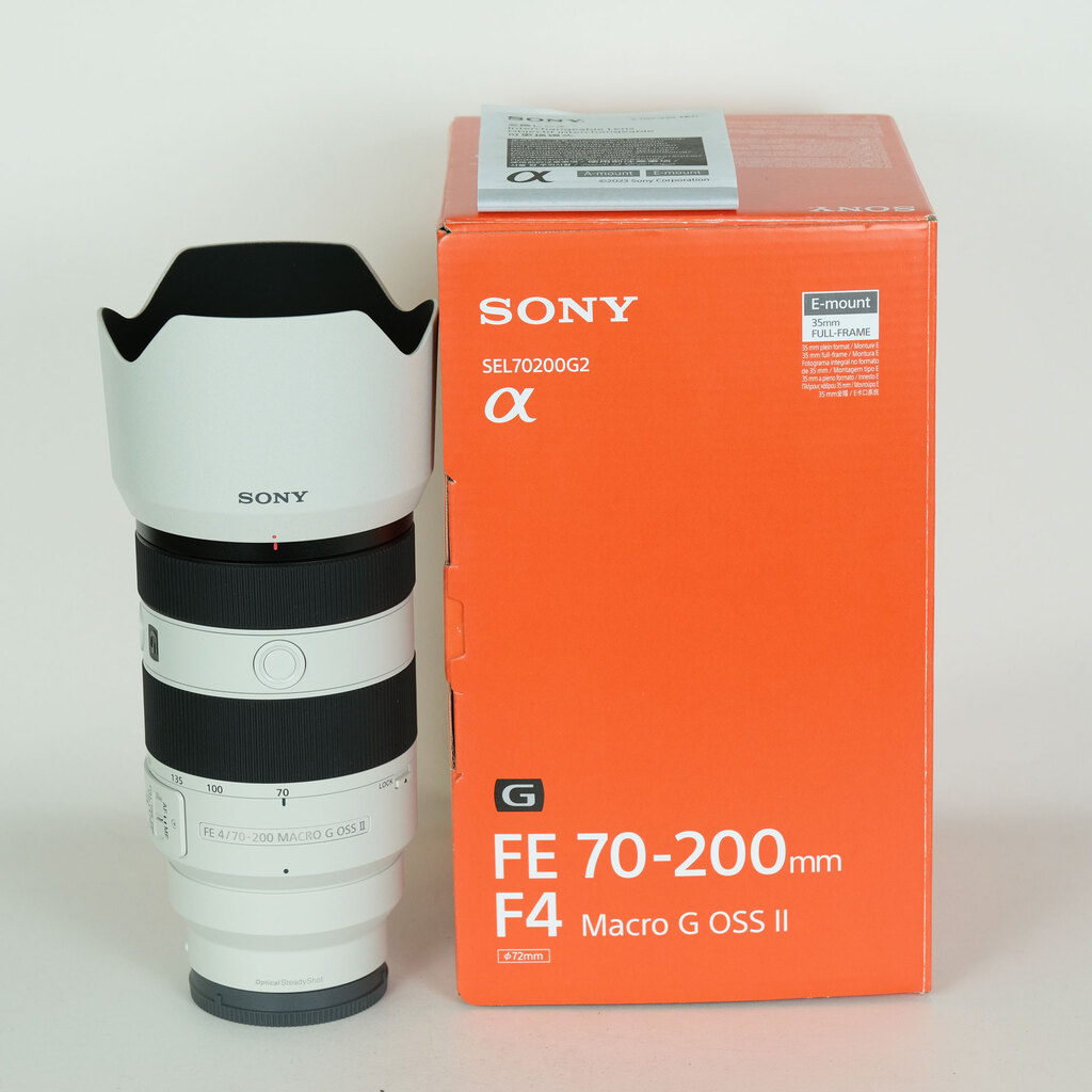 SONY FE70-200mm F4 Macro G OSS II SEL70200G2 SONY FE70-200mm F4 Macro G OSS II SEL70200G2