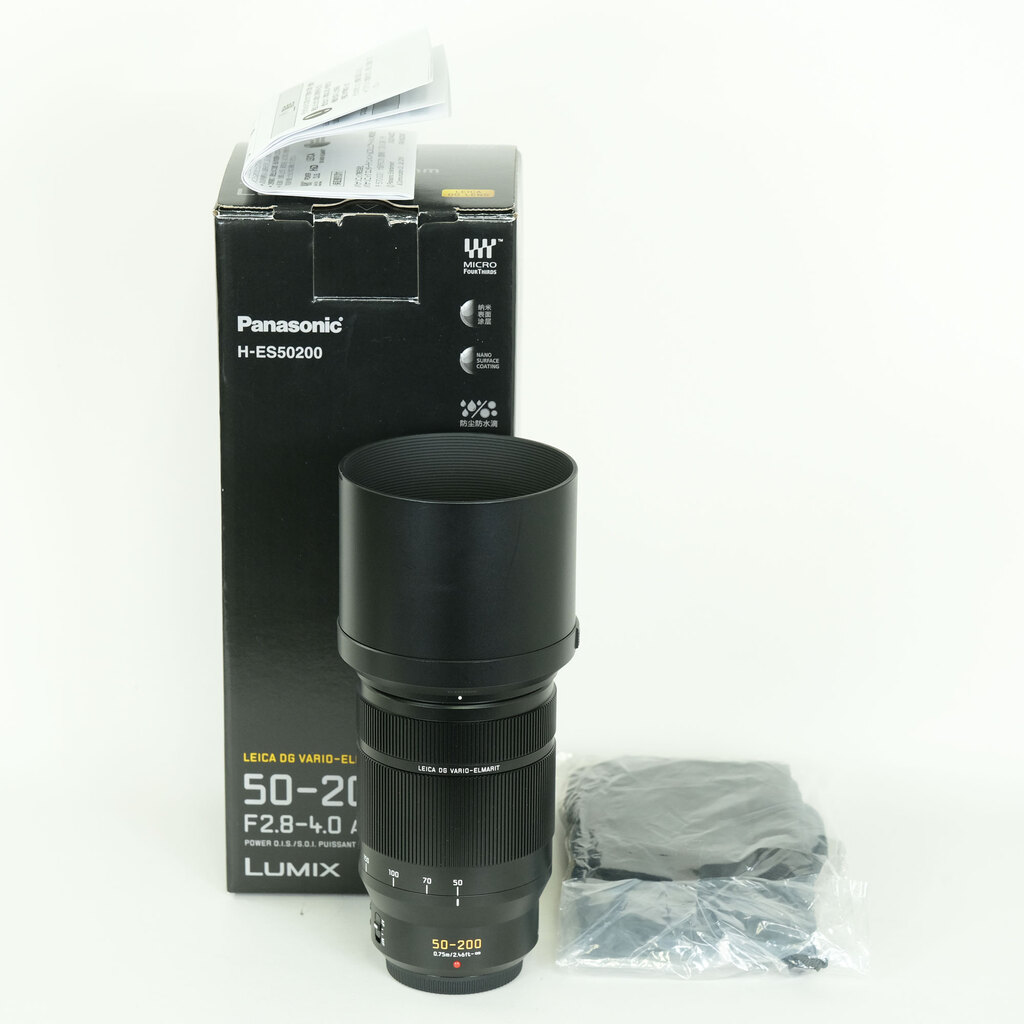 Panasonic LEICA DG VARIO-ELMARIT 50-200mm / F2.8-4.0 ASPH. / POWER O.I.S. Panasonic LEICA DG VARIO-ELMARIT 50-200mm / F2.8-4.0 ASPH. / POWER O.I.S.