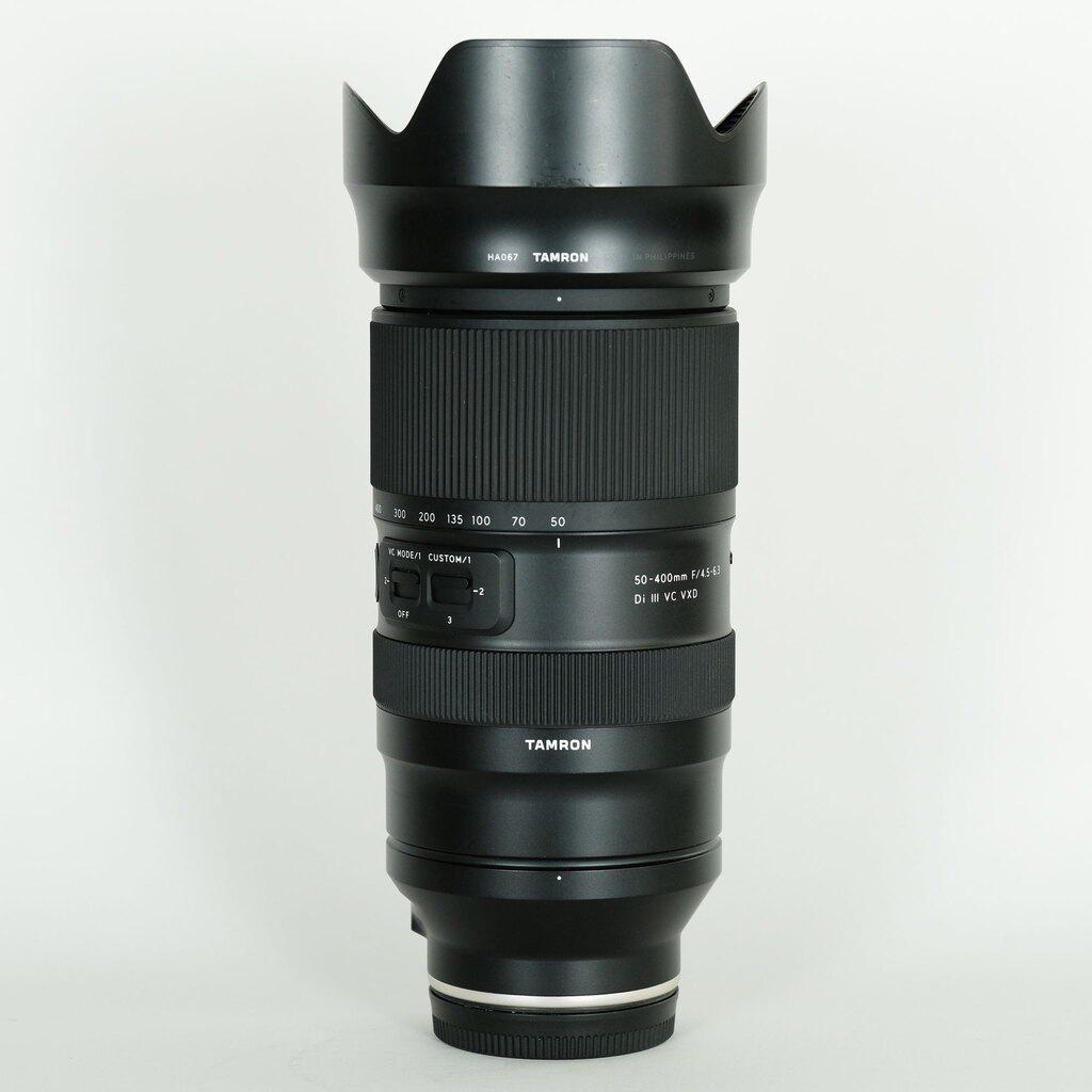 TAMRON 50-400mm F/4.5-6.3 Di III VC VXD (Model A067) [ソニーE用]