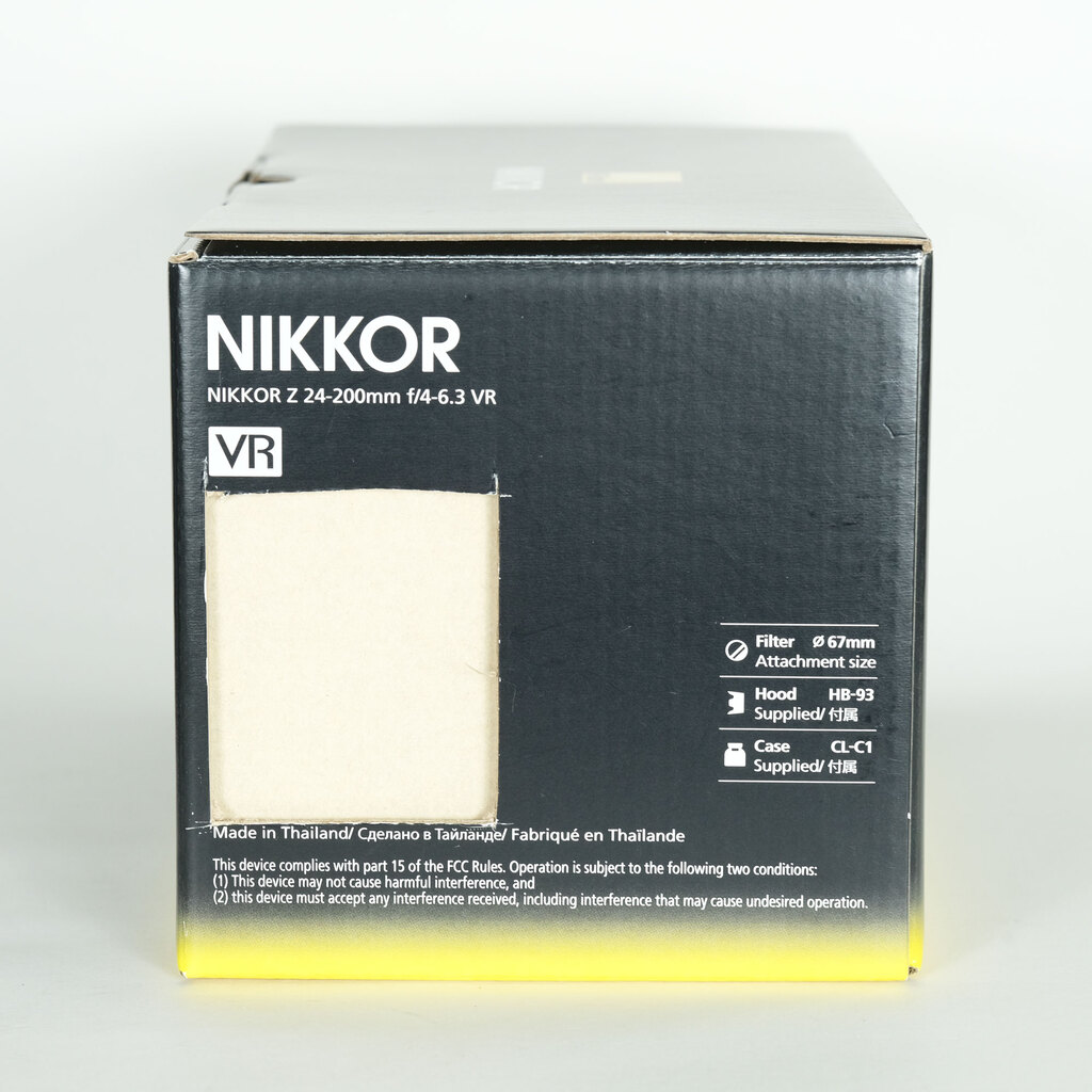 Nikon NIKKOR Z 24-200mm f/4-6.3 VR