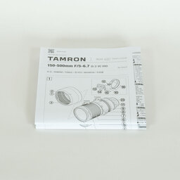 TAMRON 150-500mm F/5-6.7 Di III VC VXD（Model A057）[ソニーE用]