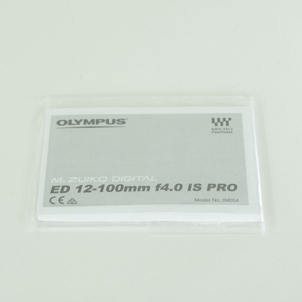 OLYMPUS M.ZUIKO DIGITAL ED 12-100mm F4.0 IS PRO