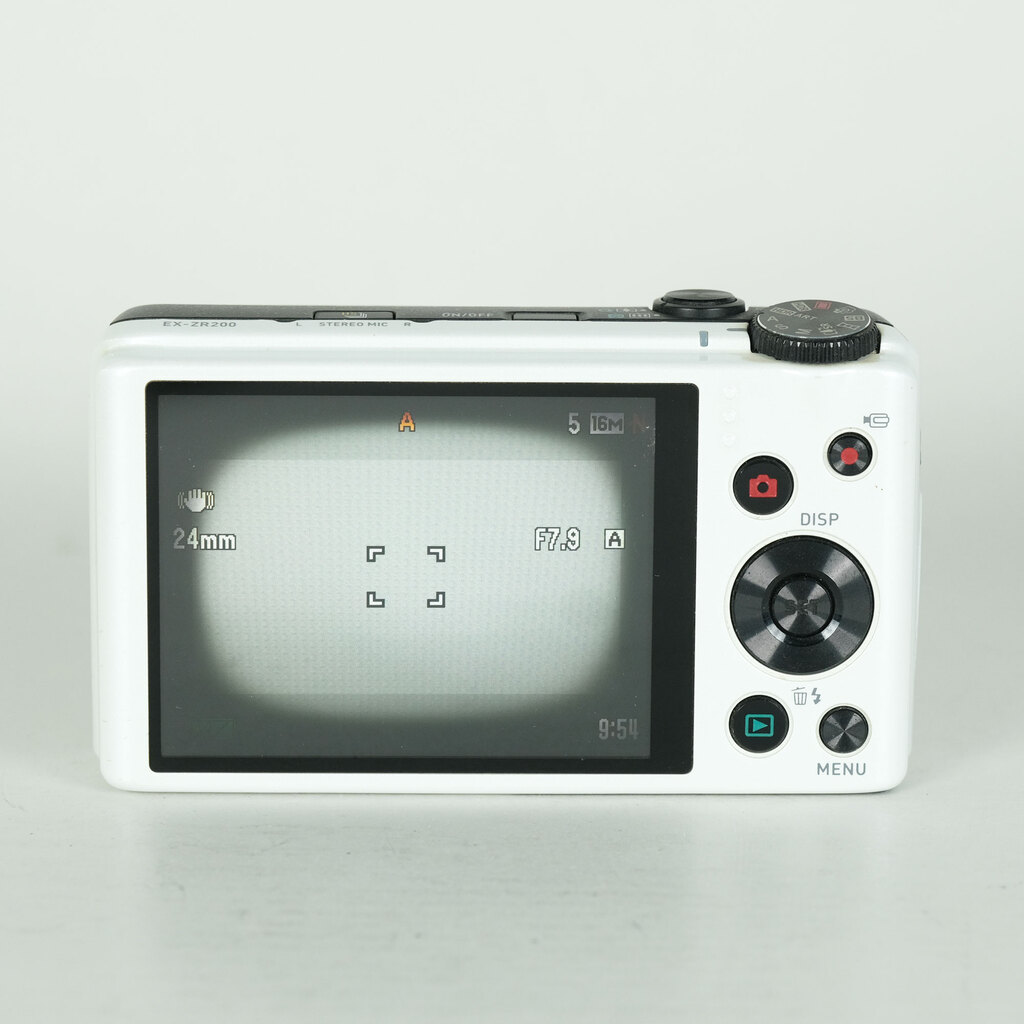 CASIO EXILIM EX-ZR200 ホワイト