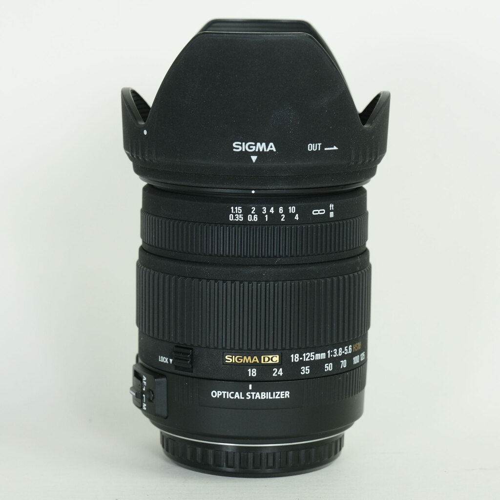 SIGMA 18-125mm F3.8-5.6 DC OS HSM [キヤノンEF用]