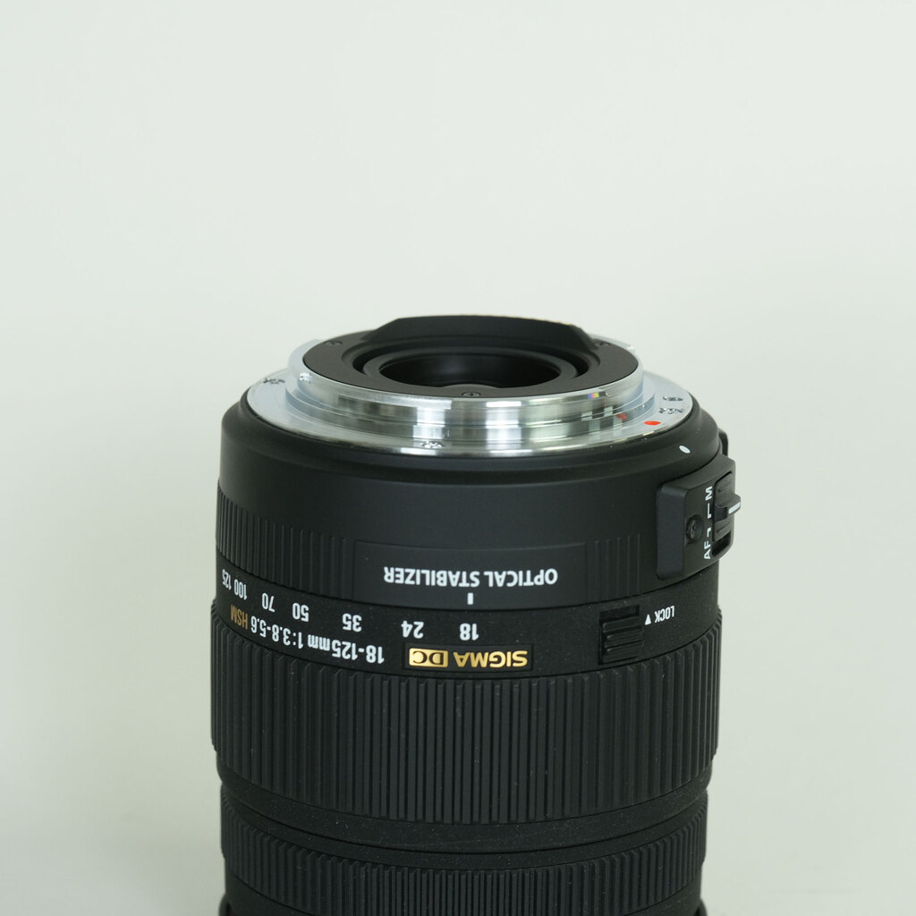 SIGMA 18-125mm F3.8-5.6 DC OS HSM [キヤノンEF用]