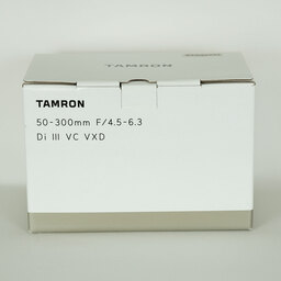 TAMRON 50-300mm F/4.5-6.3 Di III VC VXD (Model A069) [ソニーE用]