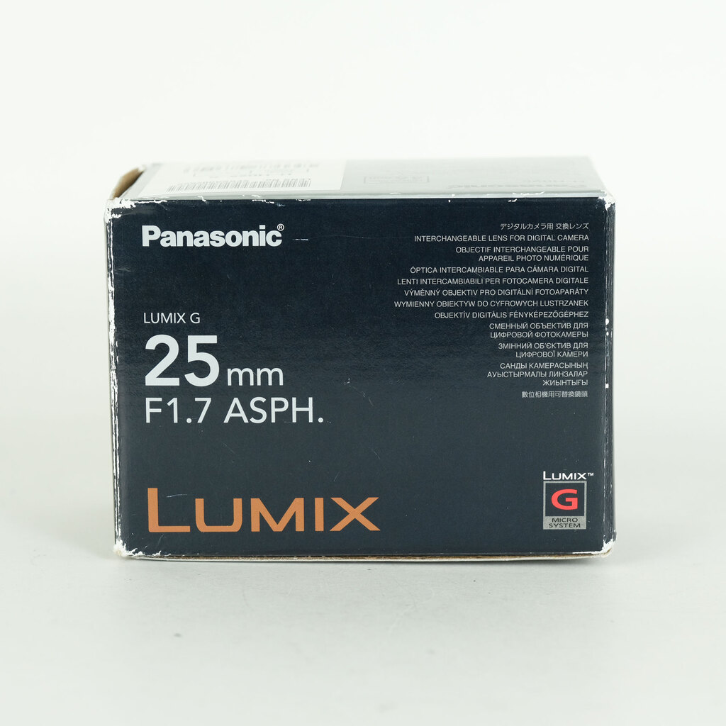 Panasonic LUMIX G 25mm F1.7 ASPH.