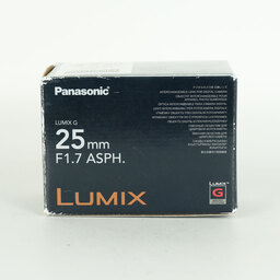 Panasonic LUMIX G 25mm F1.7 ASPH.