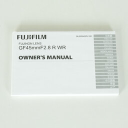 FUJIFILM GF45mmF2.8 R WR