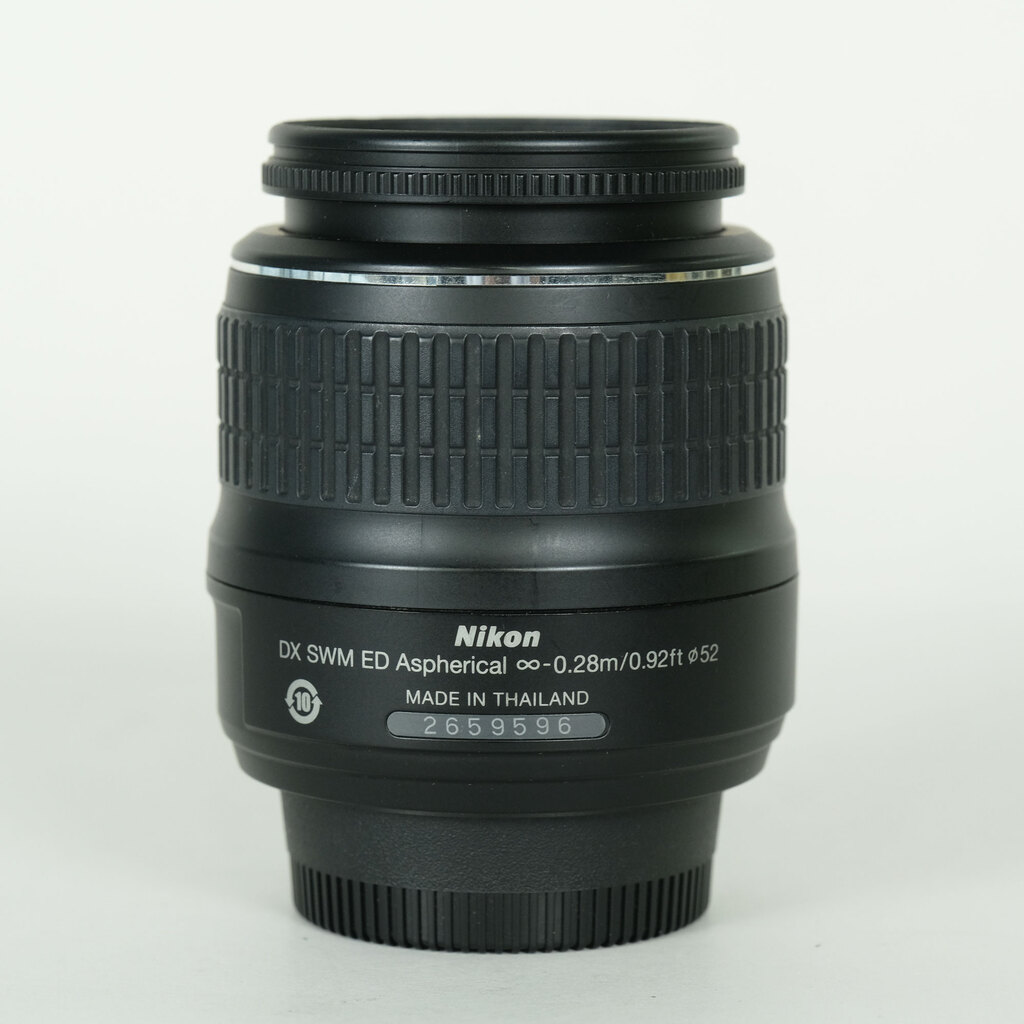 Nikon AF-S DX Zoom-Nikkor 18-55mm F3.5-5.6G ED II ブラック