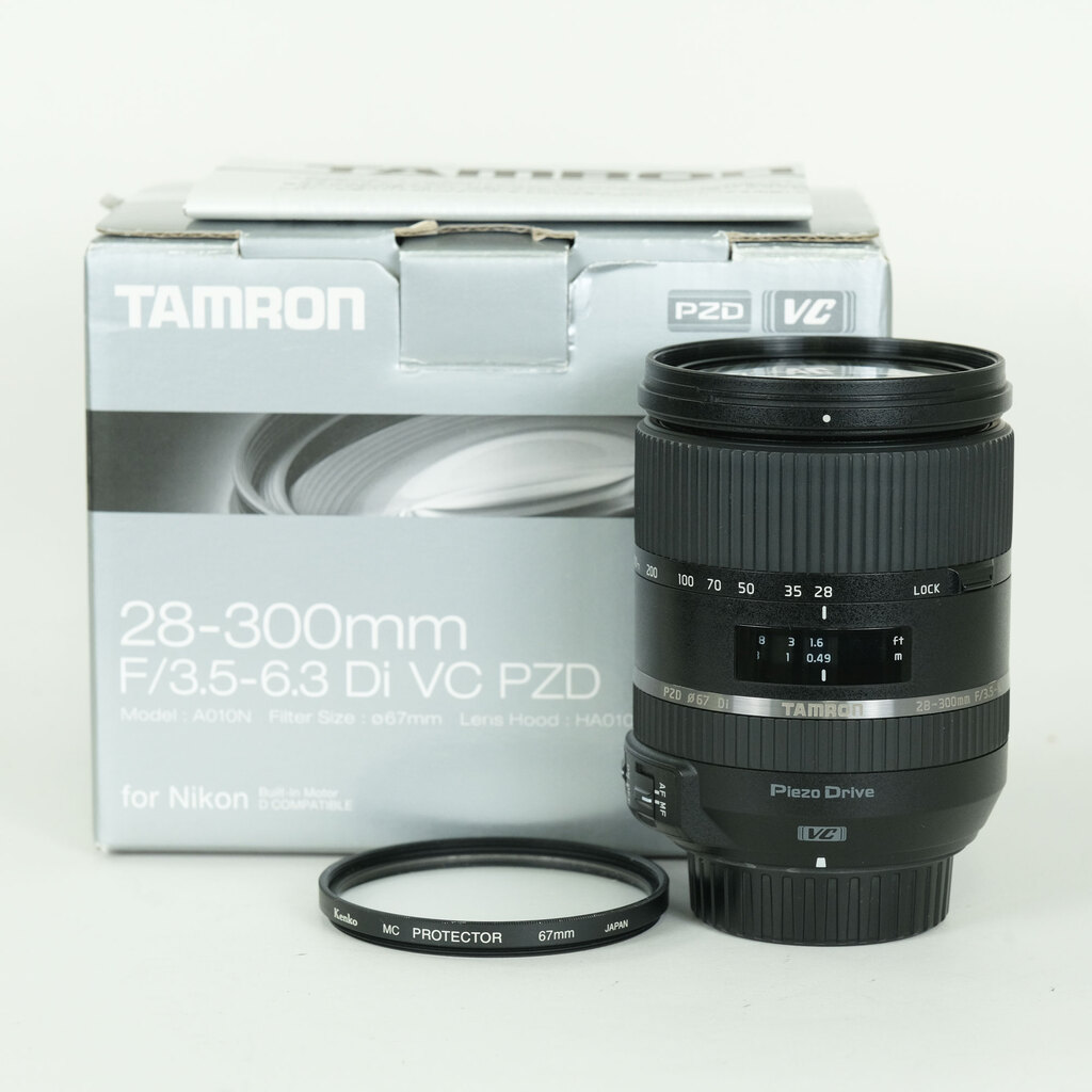 TAMRON 28-300mm F3.5-6.3 Di VC PZD/Model A010N(ニコンF用) TAMRON 28-300mm F3.5-6.3 Di VC PZD/Model A010N(ニコンF用)