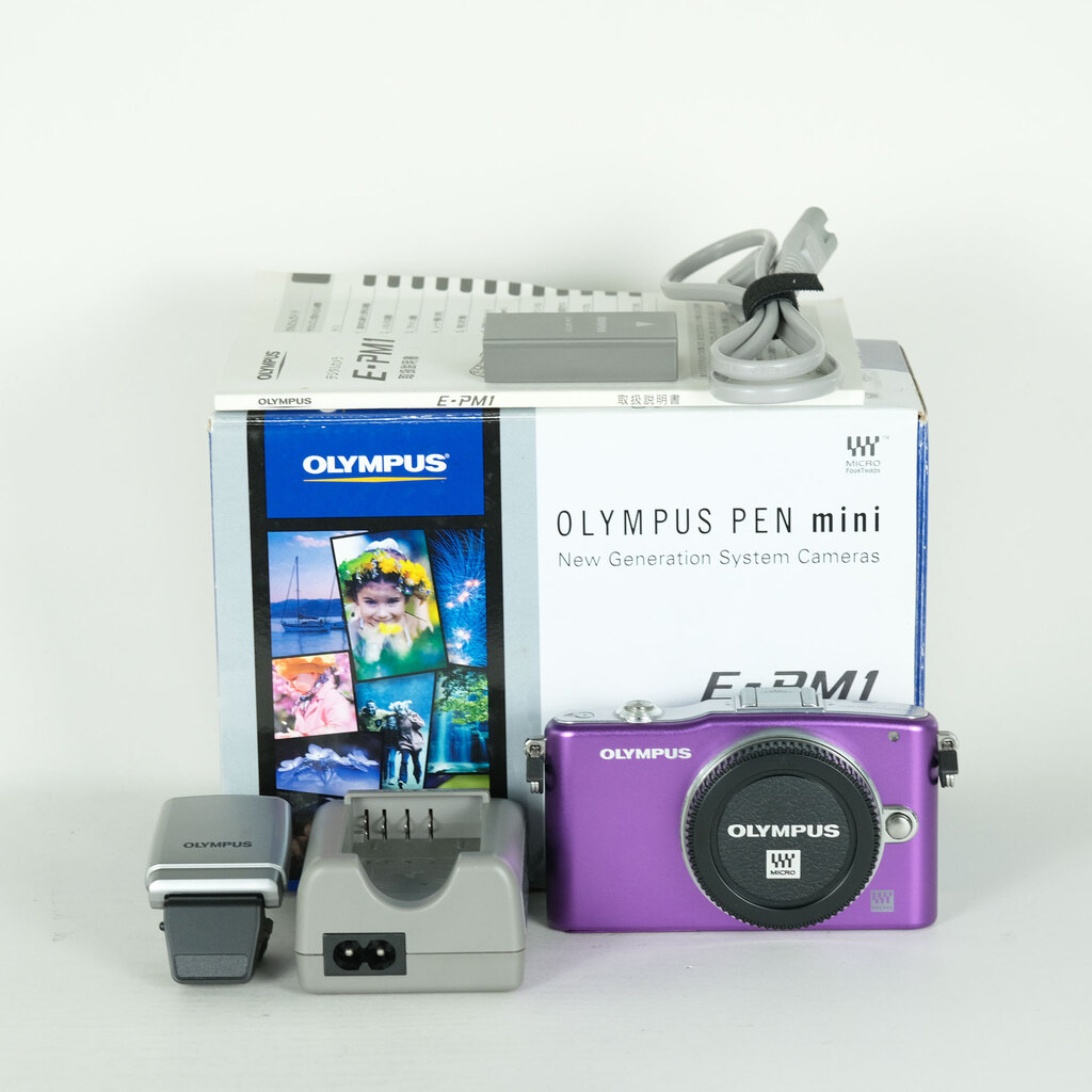 OLYMPUS PEN mini E-PM1 ボディ パープルの出品 | ONE SCENE（ワンシーン）