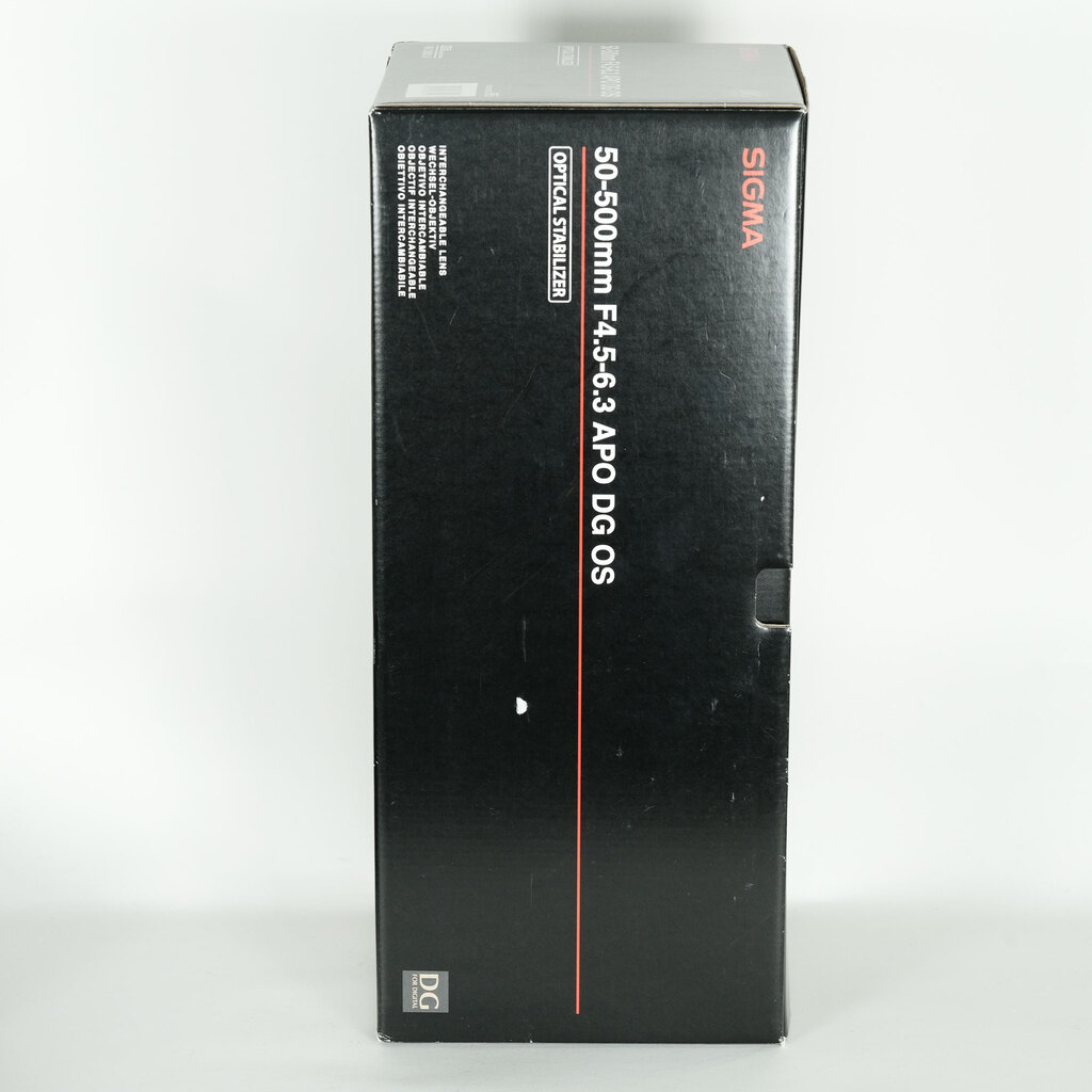 SIGMA APO 50-500mm F4.5-6.3 DG OS HSM (キヤノンEF用)