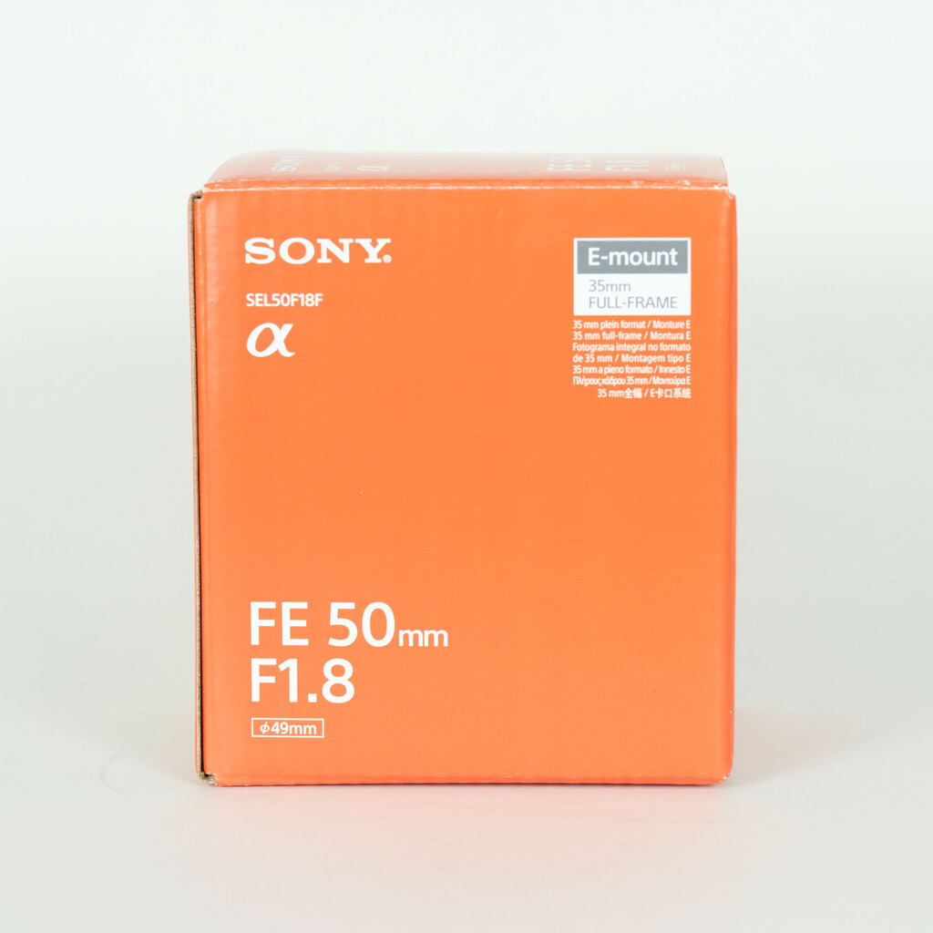 SONY FE 50mm F1.8 SEL50F18F
