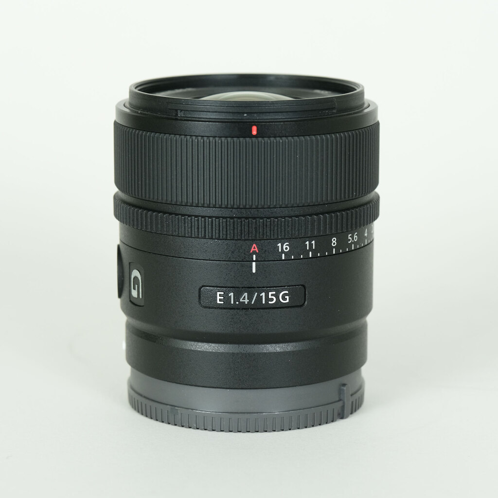 SONY E 15mm F1.4 G SEL15F14G