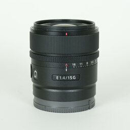 SONY E 15mm F1.4 G SEL15F14G