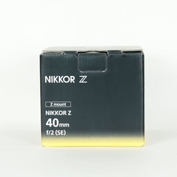 Nikon NIKKOR Z 40mm f/2