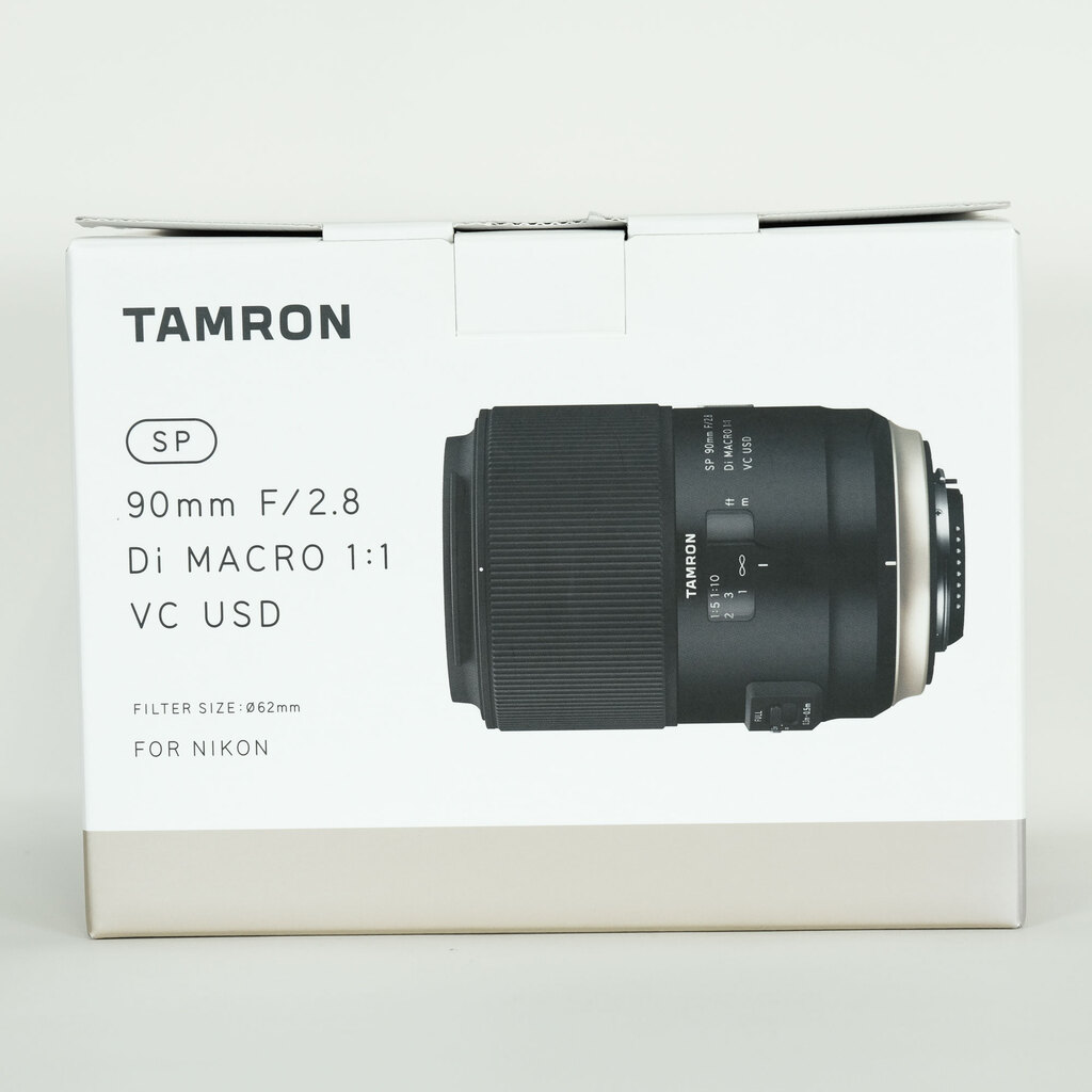 TAMRON SP 90mm F/2.8 Di MACRO 1:1 VC USD（Model F017）[ニコンF用]