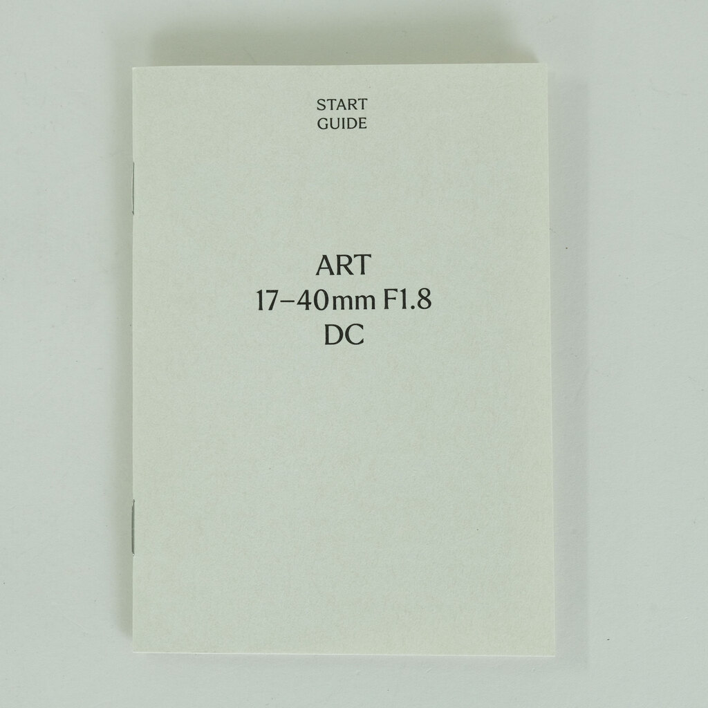 SIGMA 17-40mm F1.8 DC｜Art [ソニーE用]