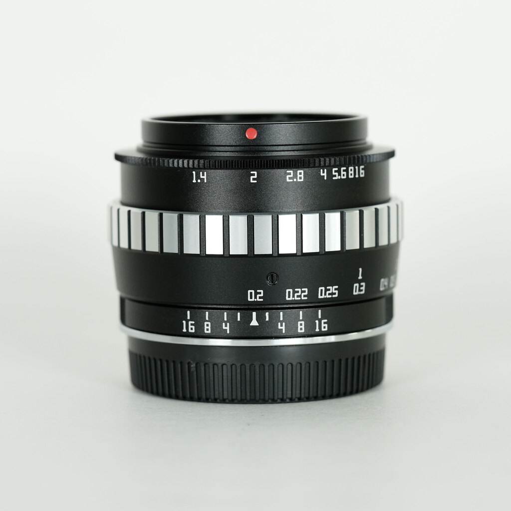 銘匠光学 TTArtisan 23mm F1.4 C (フジフイルムX用) ブラック