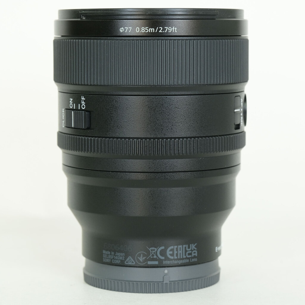 SONY FE 85mm F1.4 GM II SEL85F14GM2