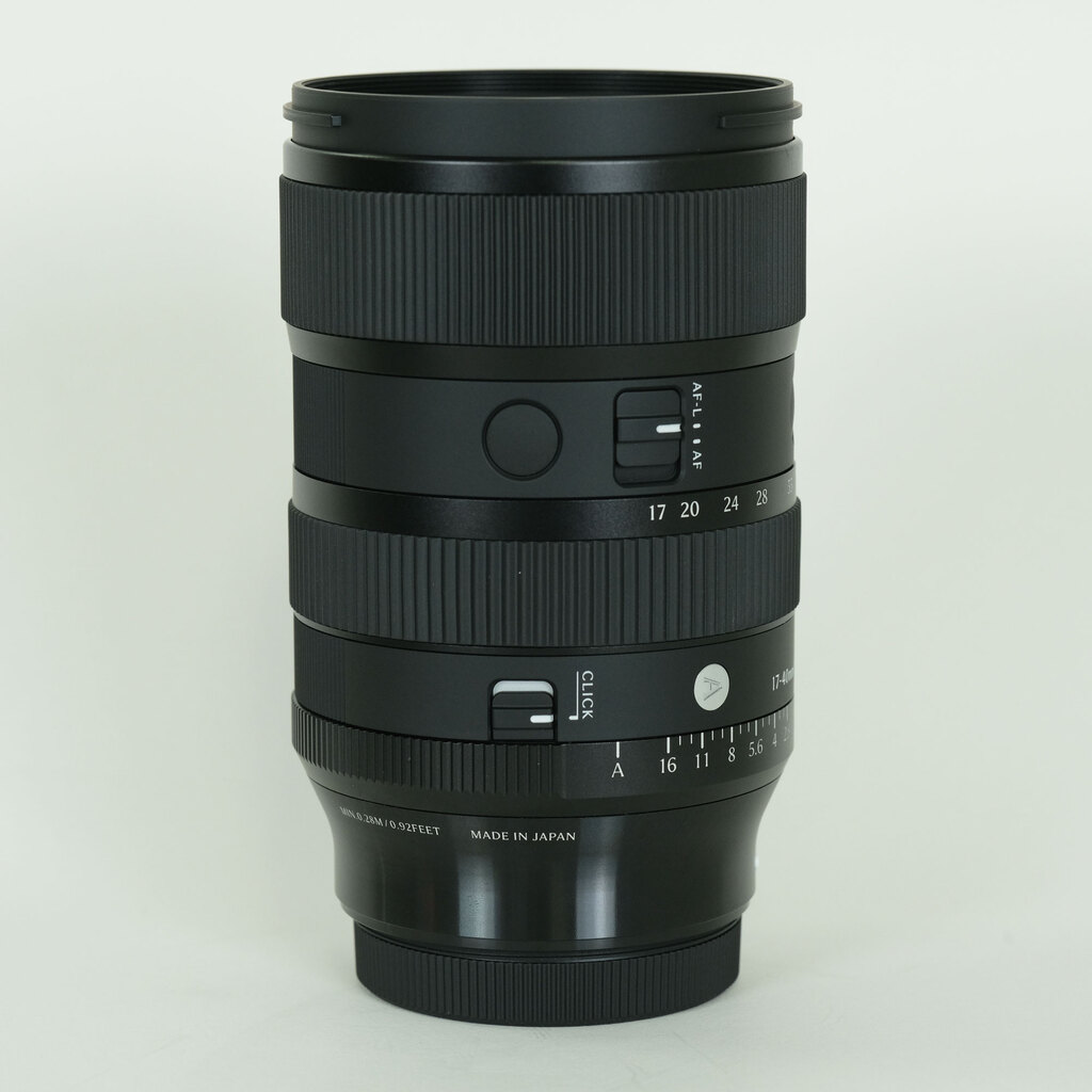 SIGMA 17-40mm F1.8 DC｜Art フジフイルムX用