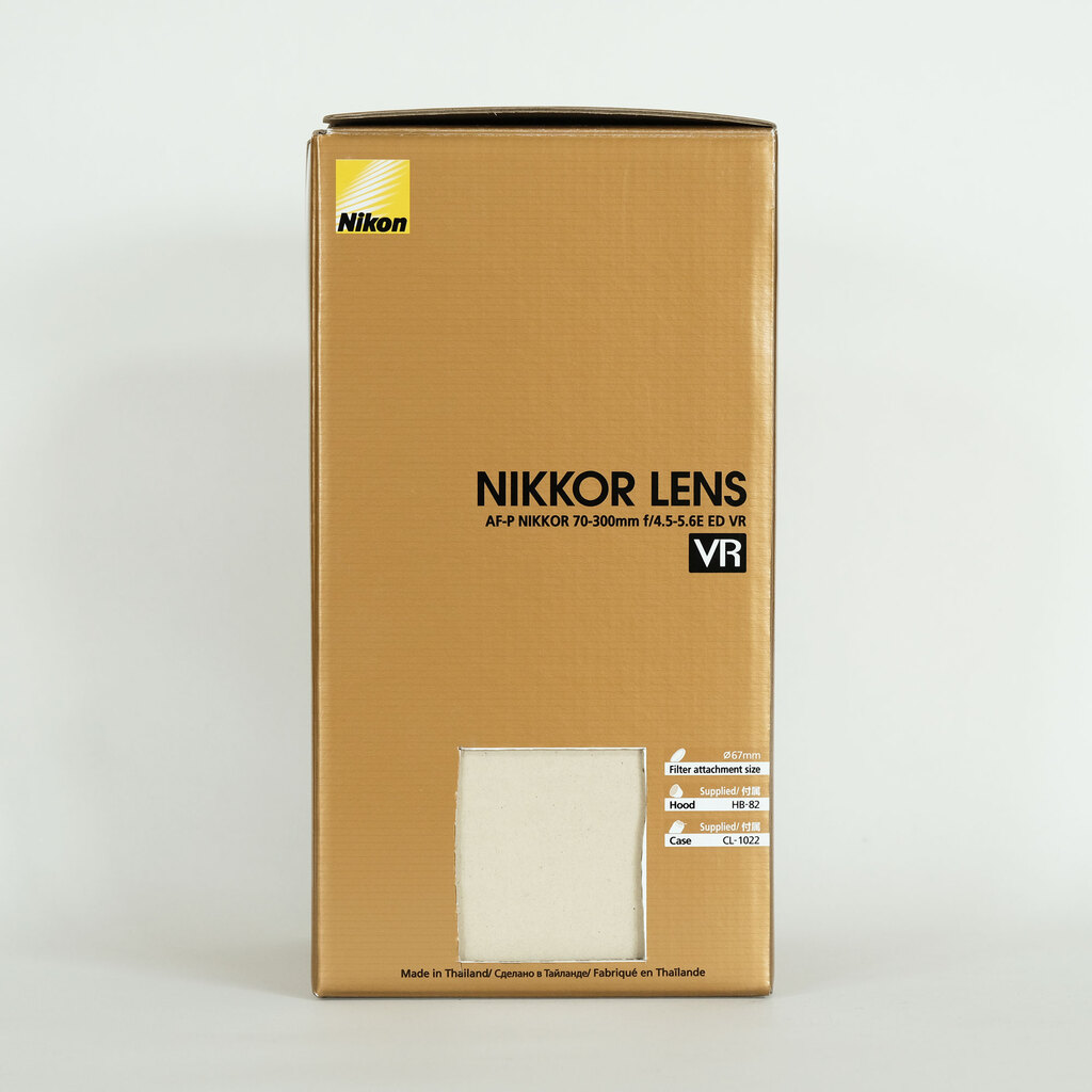 Nikon AF-P NIKKOR 70-300mm f/4.5-5.6E ED VR