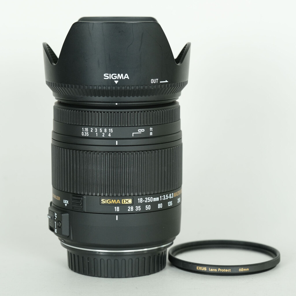 SIGMA 18-250mm F3.5-6.3 DC MACRO OS HSM (キヤノンEF用)